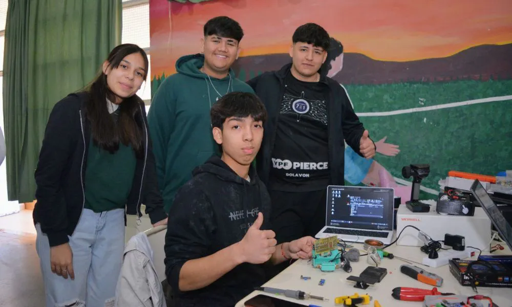 Liga de robótica en Dolavon 2