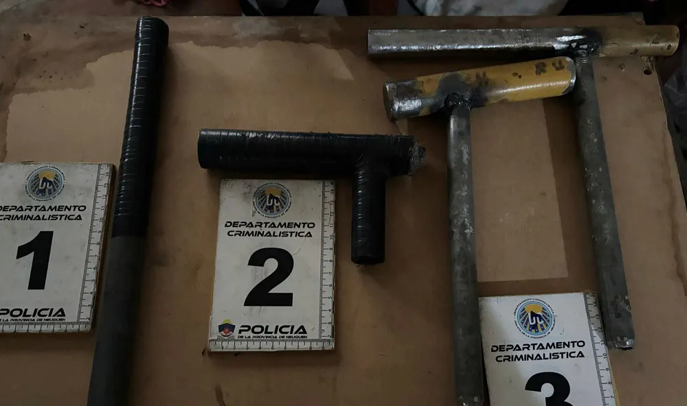 Armas tumberas secuestradas