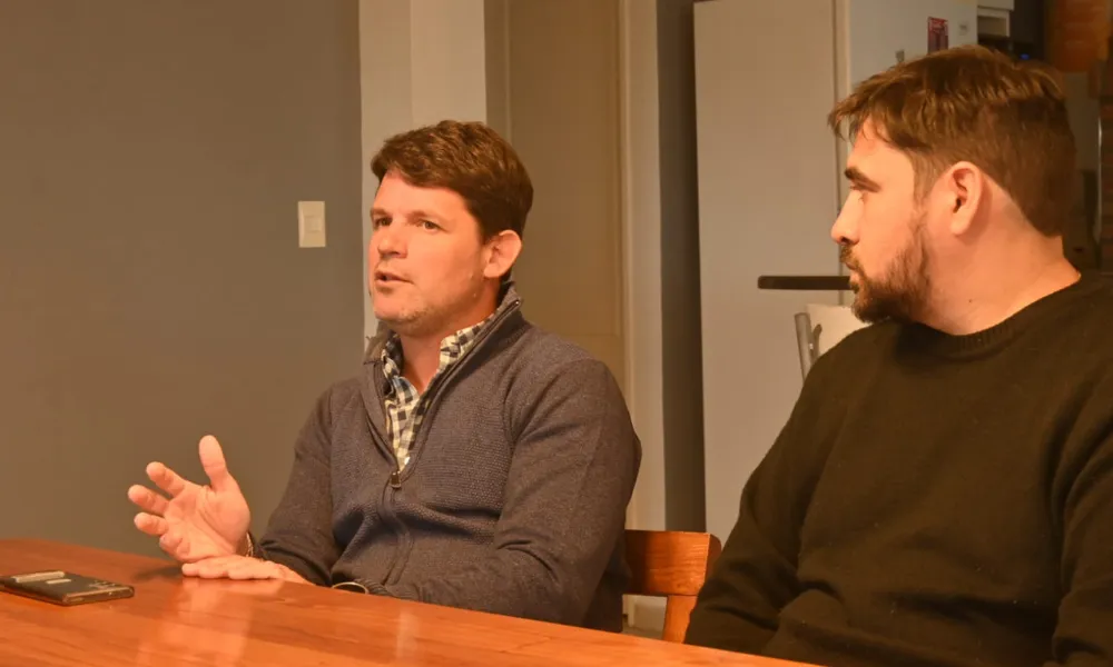 Walter Kobak y Santiago Arnoldi