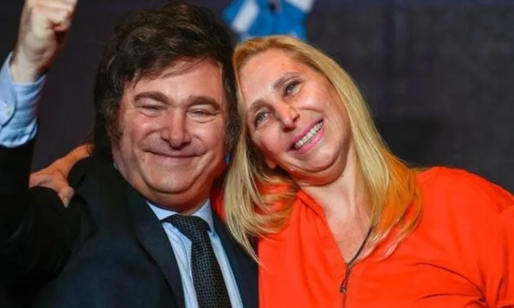 Javier y Karina Milei