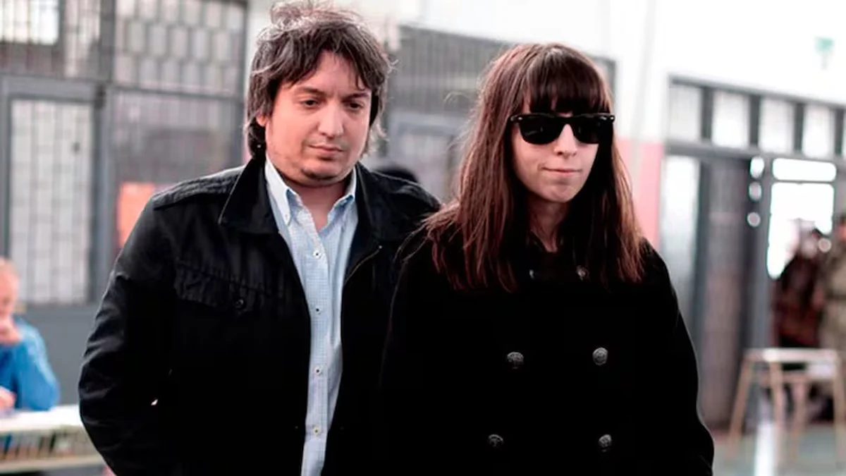 Máximo y Florencia Kirchner (El Doce)