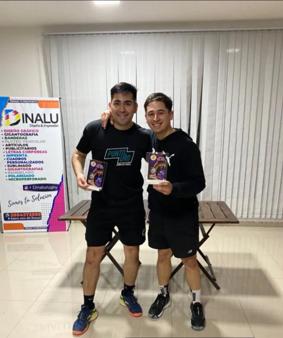 COLINIR Y HERNÁNDEZ FESTEJARON EN RAWSON
