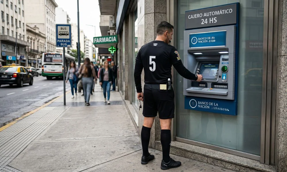 Árbitro imagen ilustrativa generada digitalmente por La17