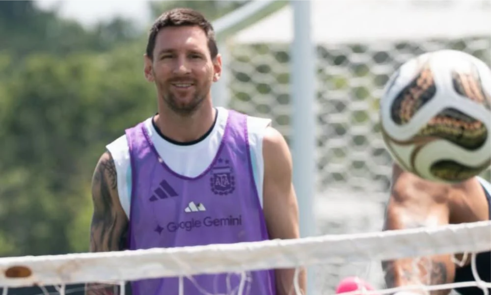Lionel Messi capitán de la Selección Argentina se despidió de Kansas City.