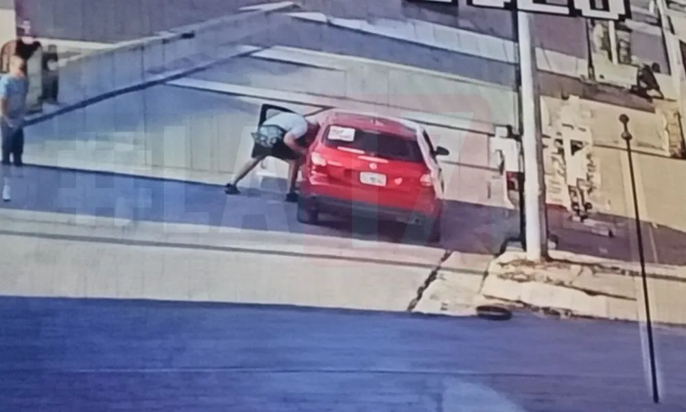 Crimen en Puerto Madryn imagen MPF reeditada digitalmente por LA17