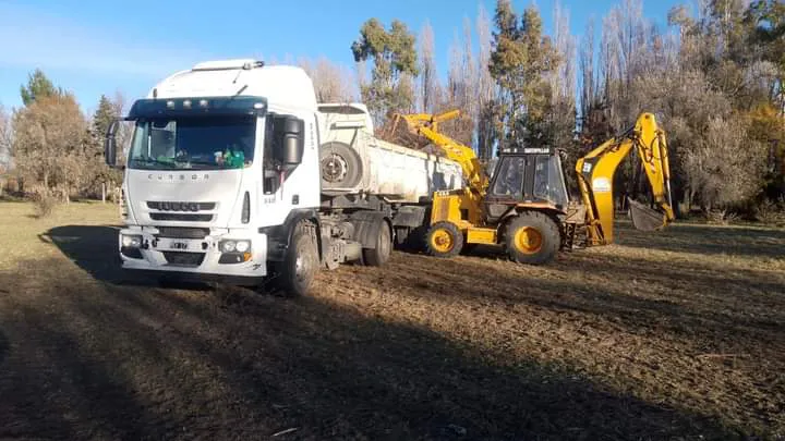Avanzan trabajos de limpieza en distintos puntos de Rawson