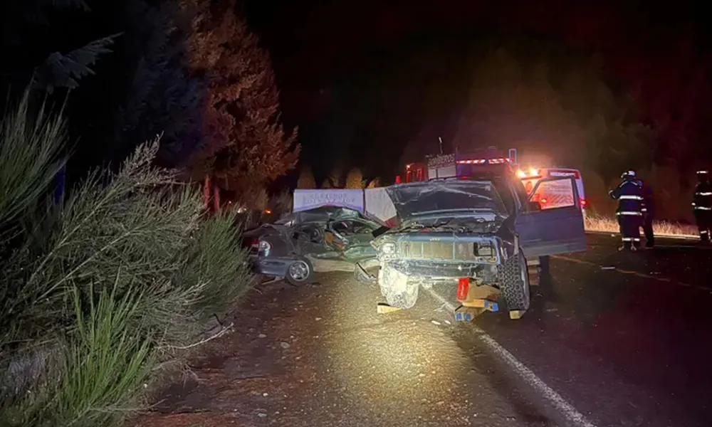 Choque fatal en la Ruta 40 (Foto: LM Neuquén)