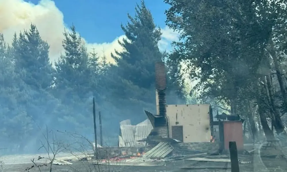 Incendio en Epuyén