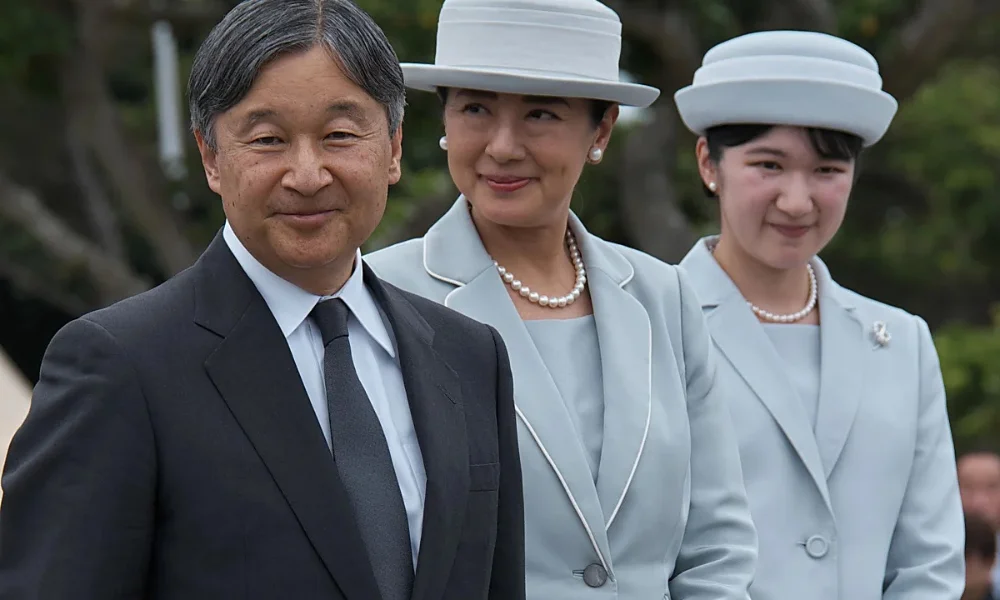 El Emperador nipón Naruhito y la Emperatriz Masako junto a su hija, la Princesa Aiko. (Gtres)