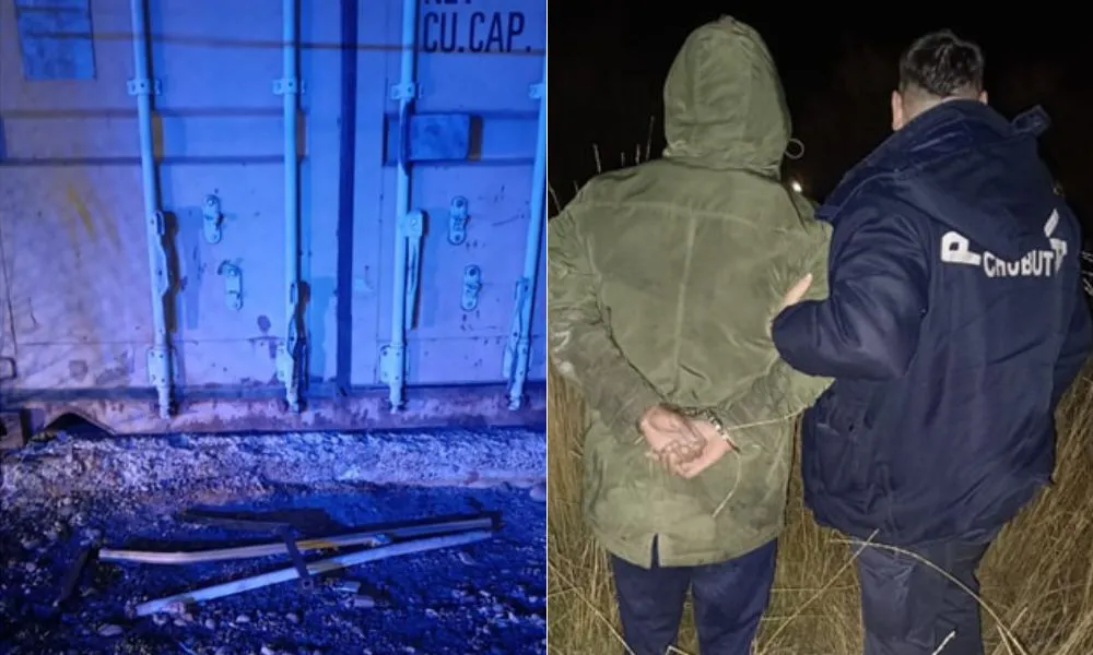 Intentaron robar un container en Trelew