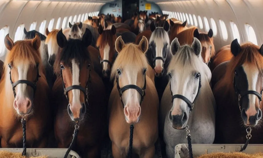 Exportación de caballos