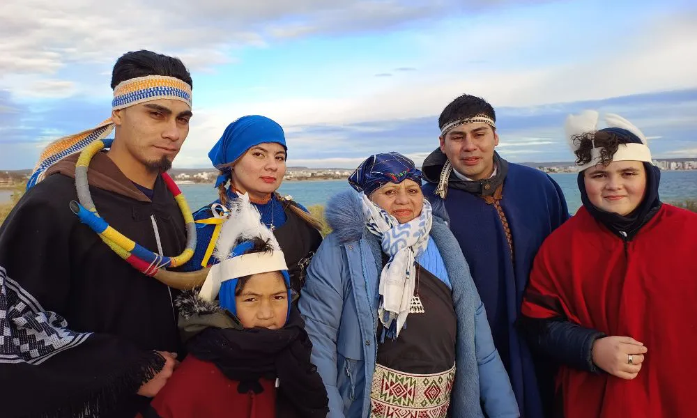 Familia de Ángel Ñanco