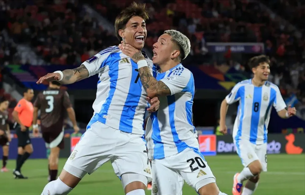 La Selección argentina Sub 20 volvió a ilusionar con una gran actuación ante México