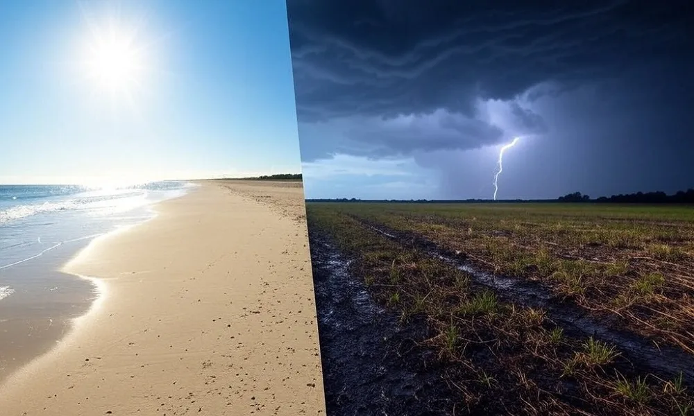 Temperaturas extremas y tormentas