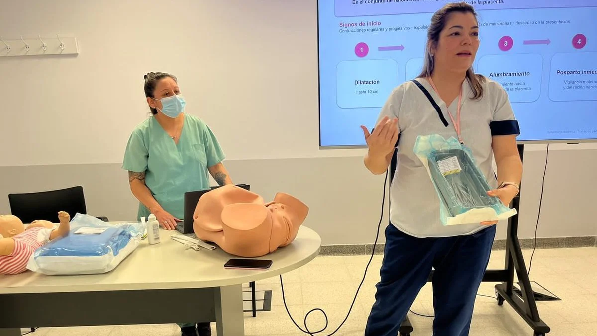 Capacitación de salud en Trelew