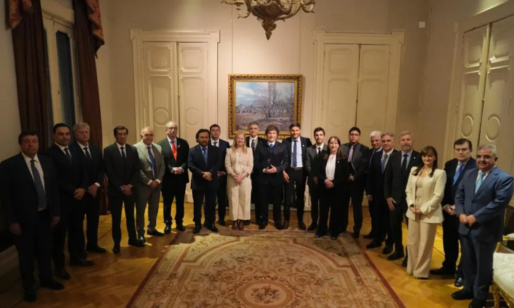 Reunión entre le presidente y los gobernadores