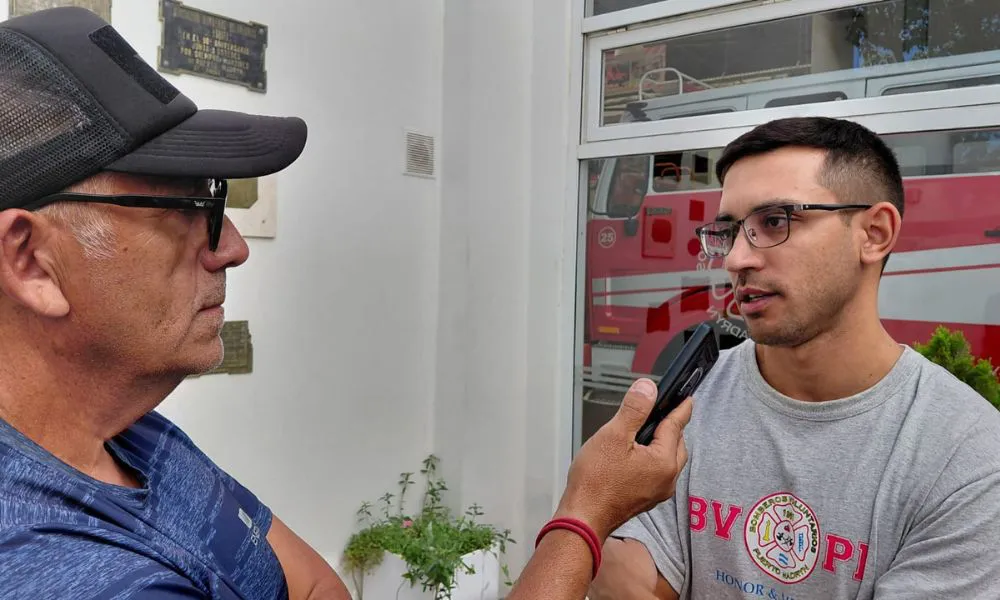 Enzo Giulietti Bomberos de Puerto Madryn