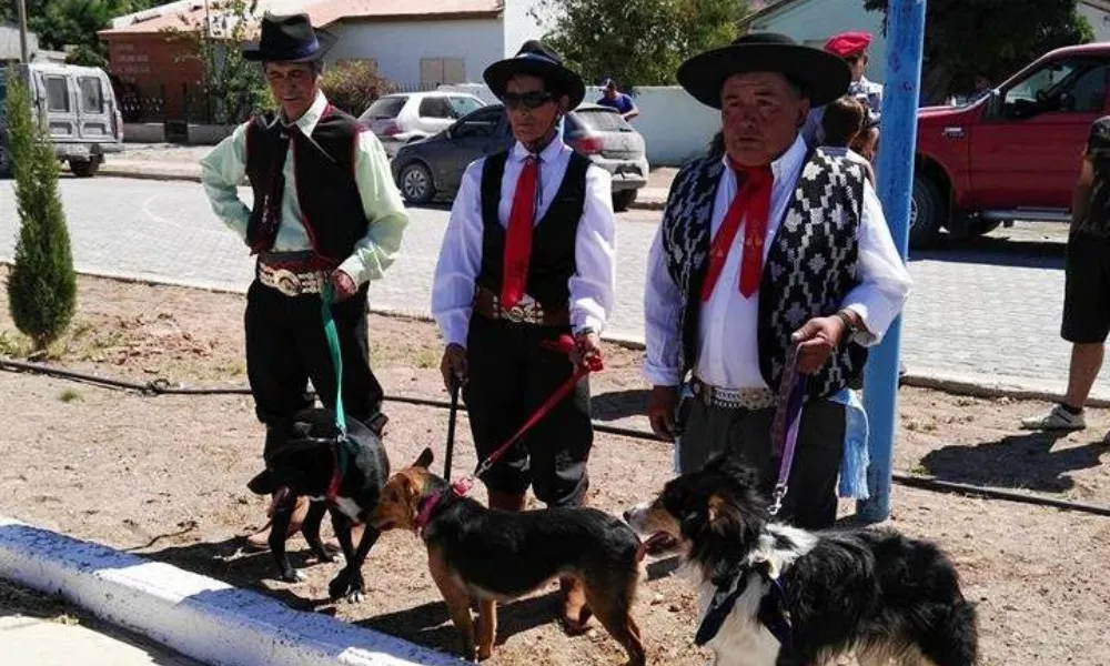 fiesta del perro de trabajo rural