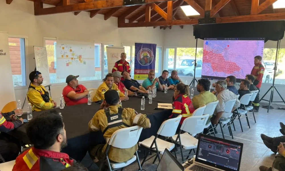 Incendio en la Cordillera