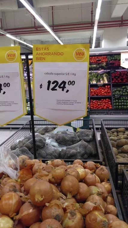cebolla precio