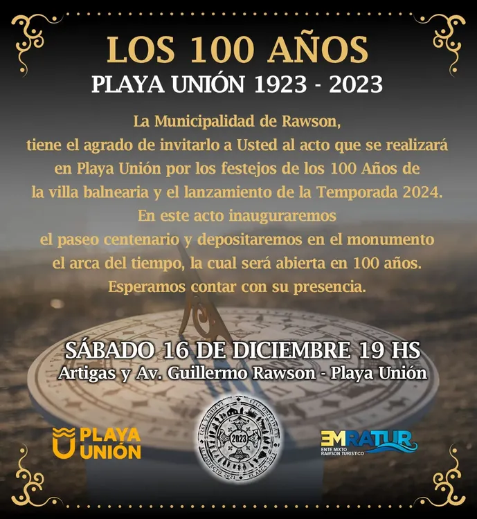 Apertura de temporda en Playa Union