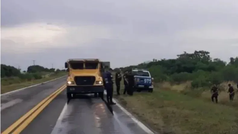 Camión de caudales que perdió dinero en San Roque Corrientes