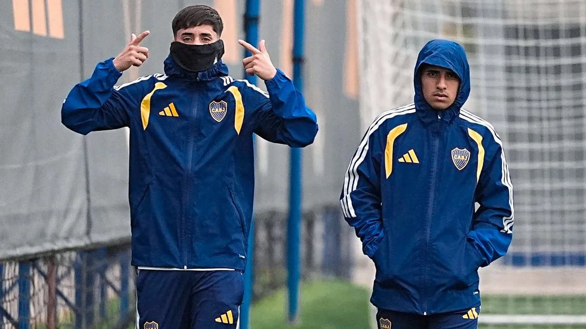 Práctica de Boca foto Boca Oficial