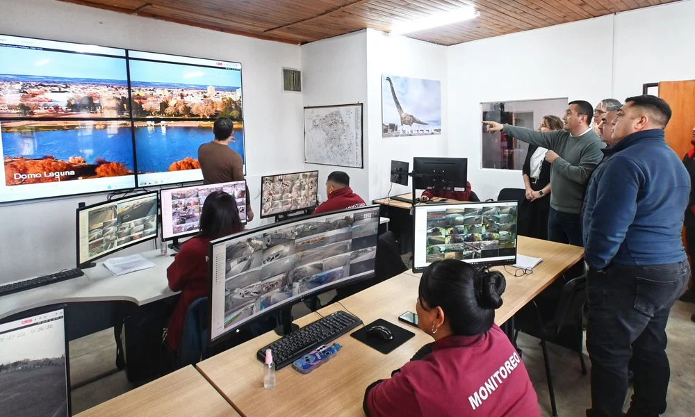 Trelew integra su videovigilancia a la red provincial