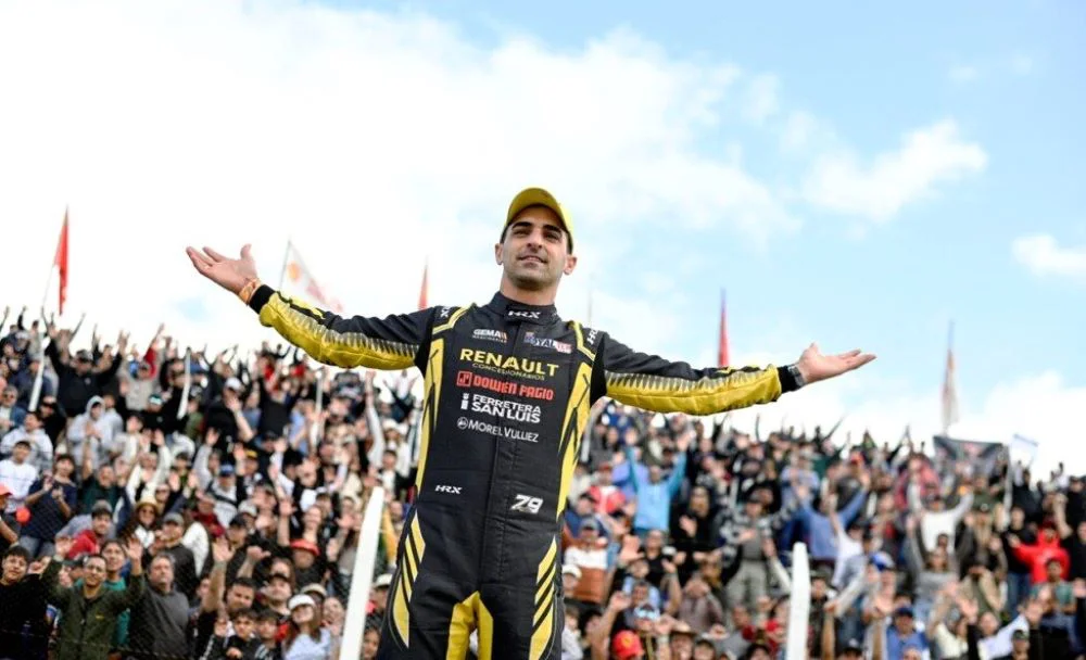 El piloto cordobés construyó su triunfo desde la largada, ganó ante su público.