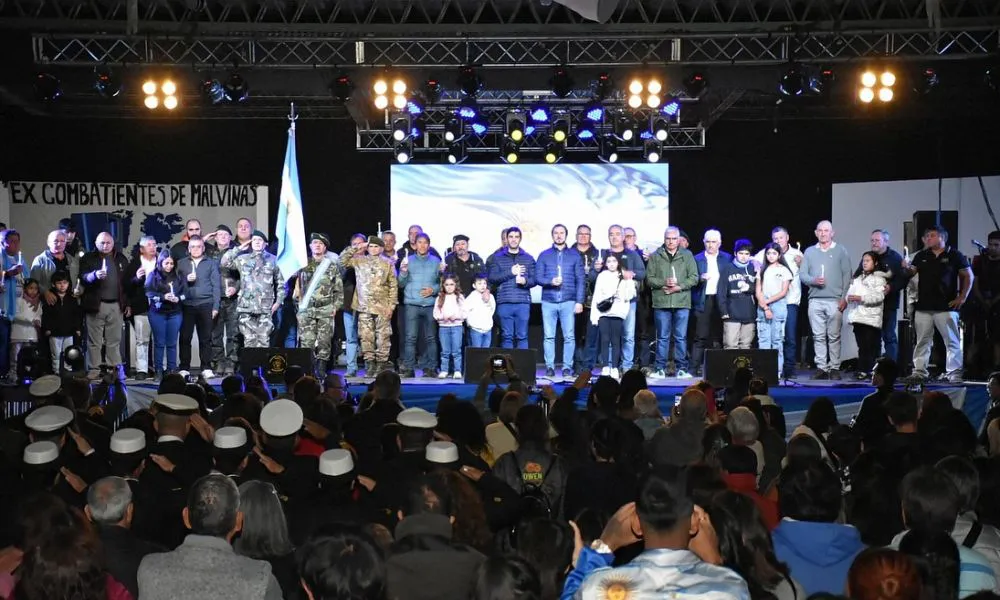 Vigilia 2 de abril en Trelew 1