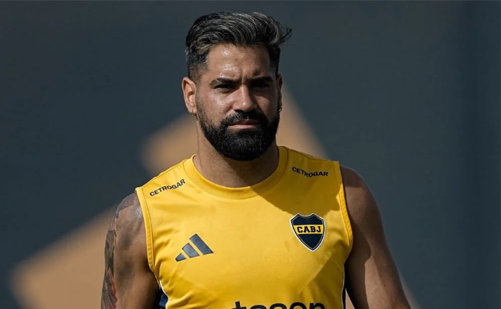 El delantero terminó el entrenamiento con dolor en un tobillo y se hizo estudios de inmediato.