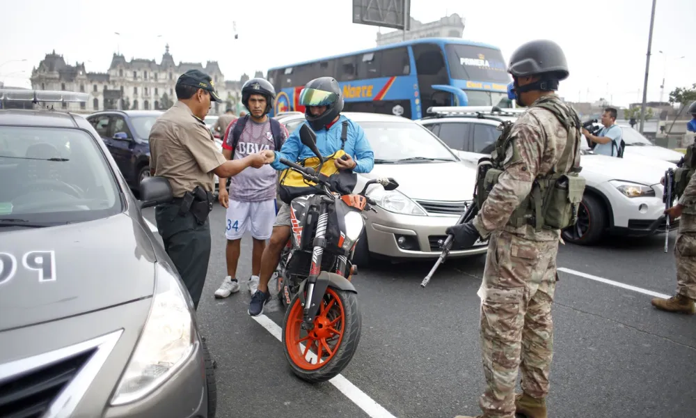 Estado de emergencia en Perú
