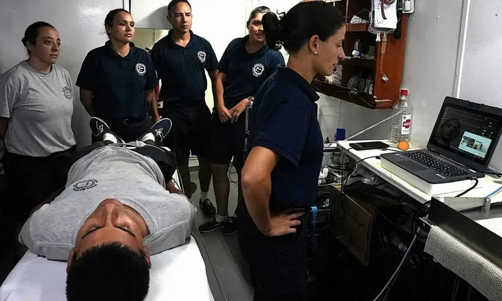 Ejercicio de Telemedicina Operacional Naval