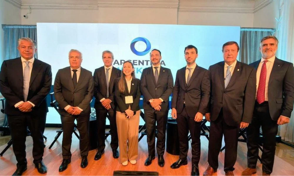 El gobernador Ignacio Torres expuso ante inversores 