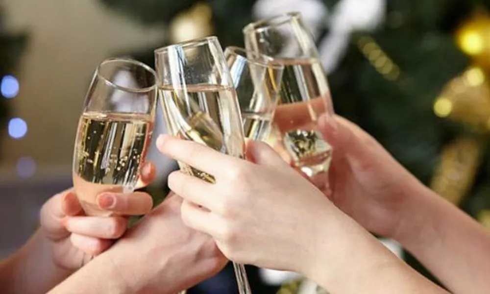 Brindis de año nuevo