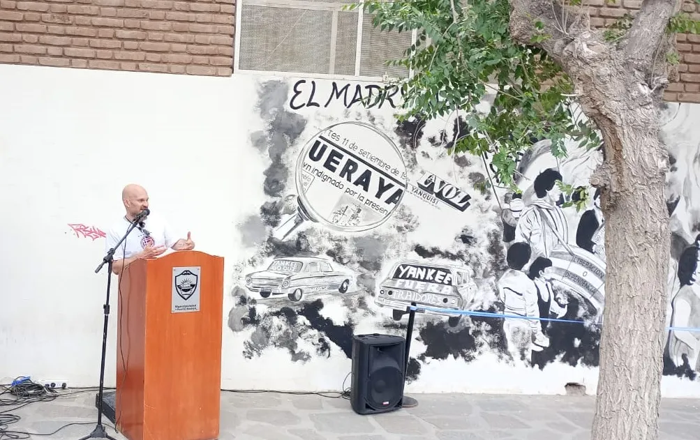 Ballesteros inauguración de mural