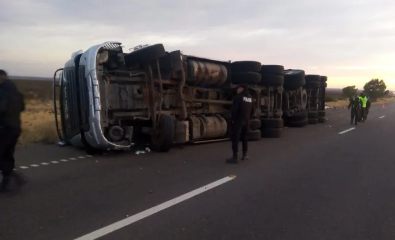 Camión volcado doble trocha Tw. Pto Madryn