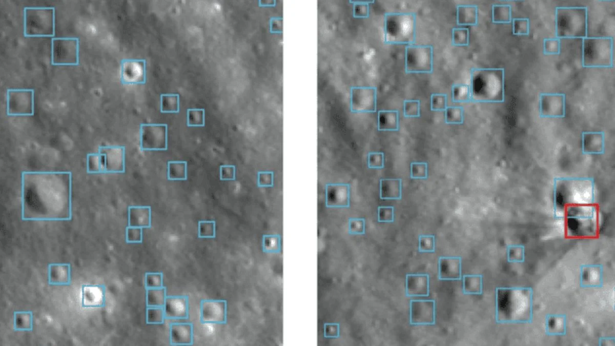 Modelo de la Fundación Lunar, desarrollado por la Nasa