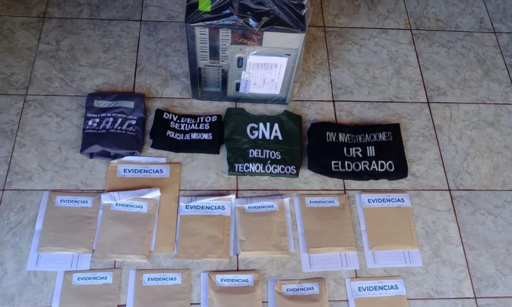 Detuvieron a un hombre que distribuía material de abuso infantil