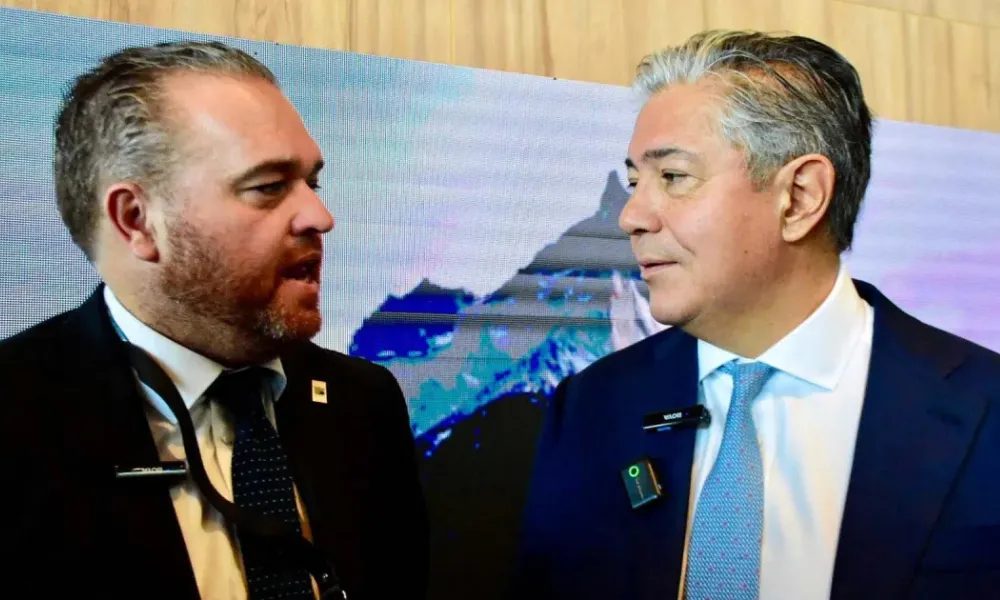 Rolando Figueroa y su par de BioBio, Sergio Giacaman García.