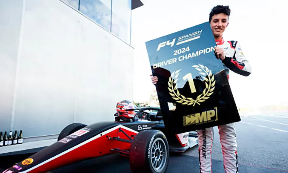 Colnaghi logró el título de la F4 Española 2024