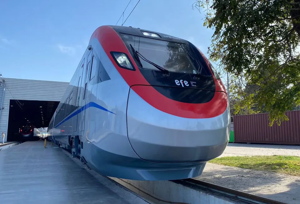 Chile inaugura el tren más rápido de Sudamérica