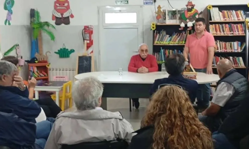 Raúl Heredia presentó su libro en Madryn