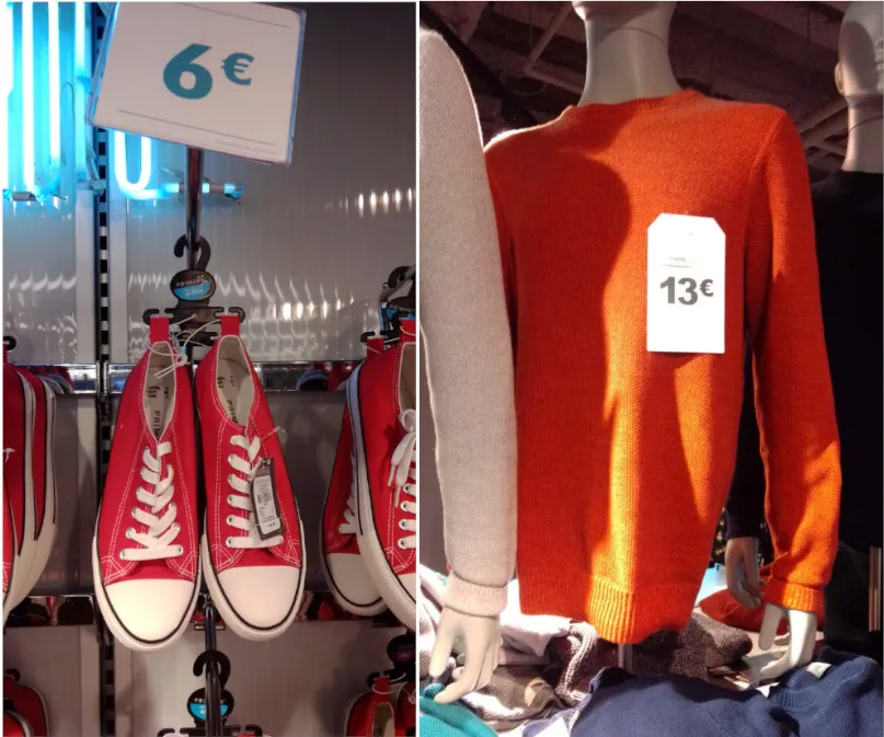 Inflación Europa ropa