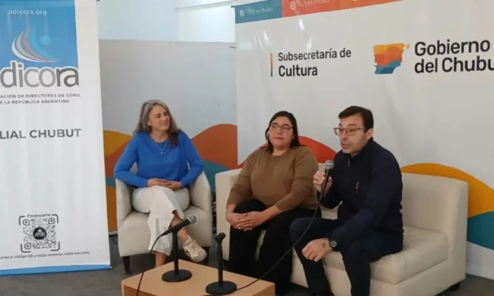 Presentación de las Jornadas Corales Chubutenses
