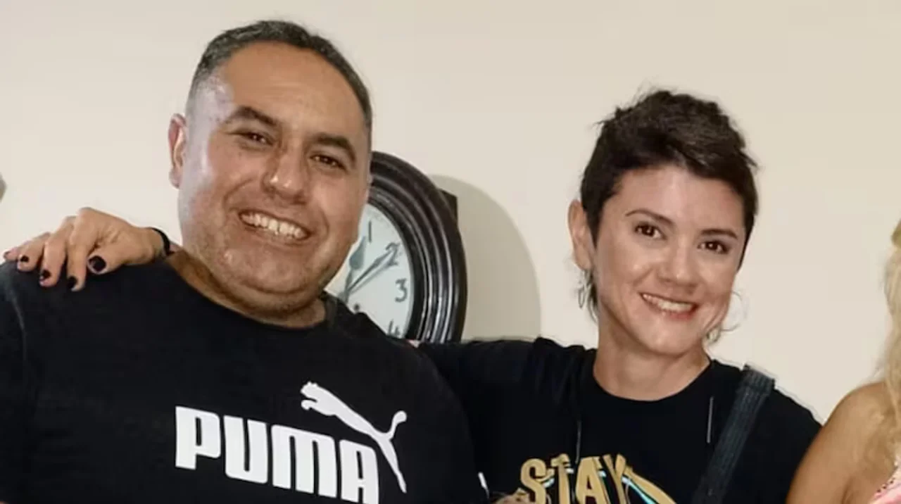 Marcelo Amarfil y Luciana Bustos