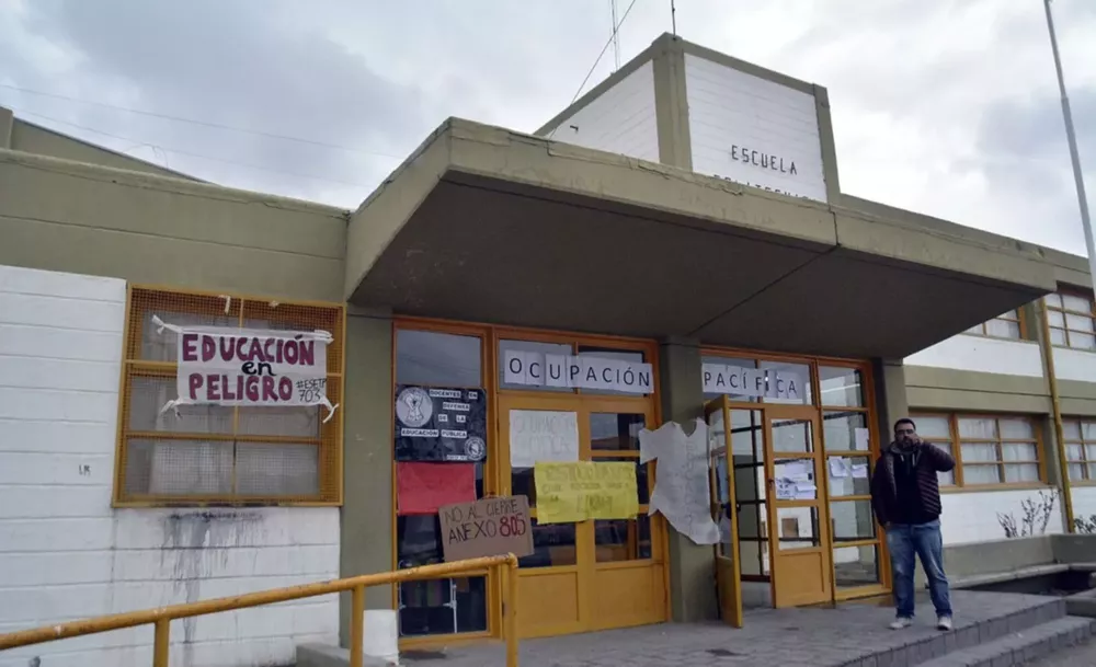 Reclamo de alumnos de la Politécnica (Imagen de archivo)