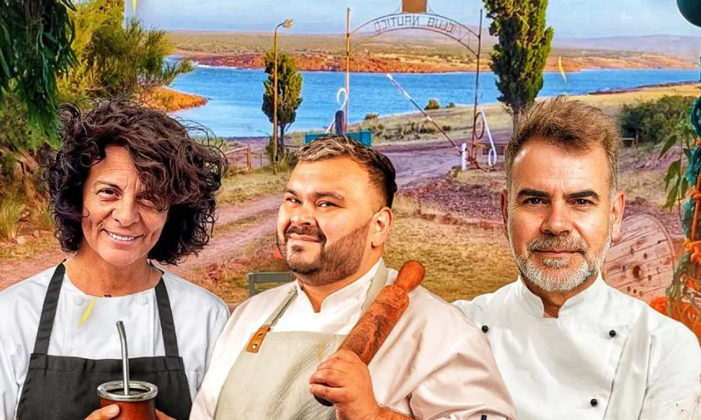 Edgardo Ríos en Camarones