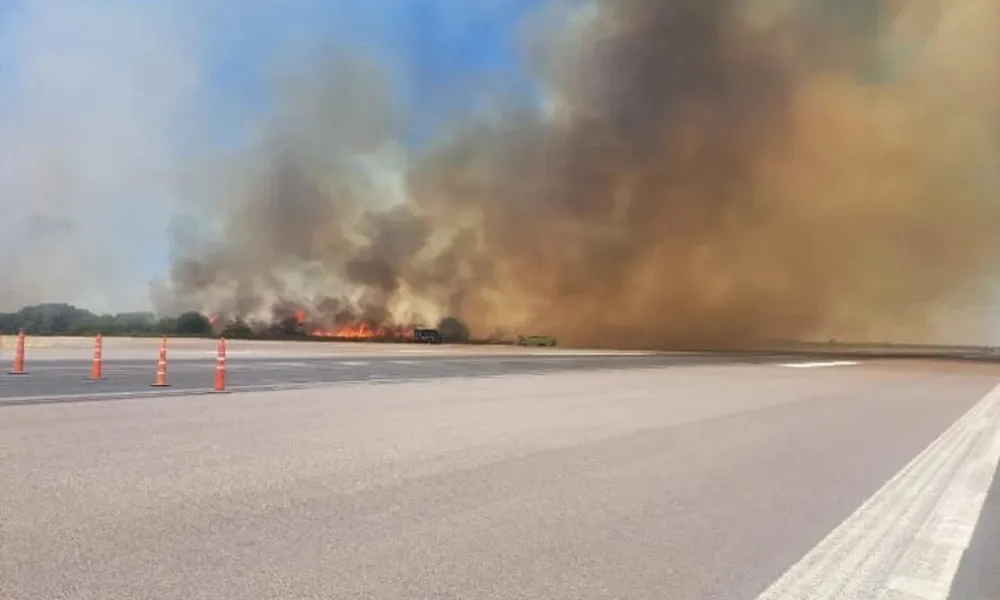 Incendio Ezeiza
