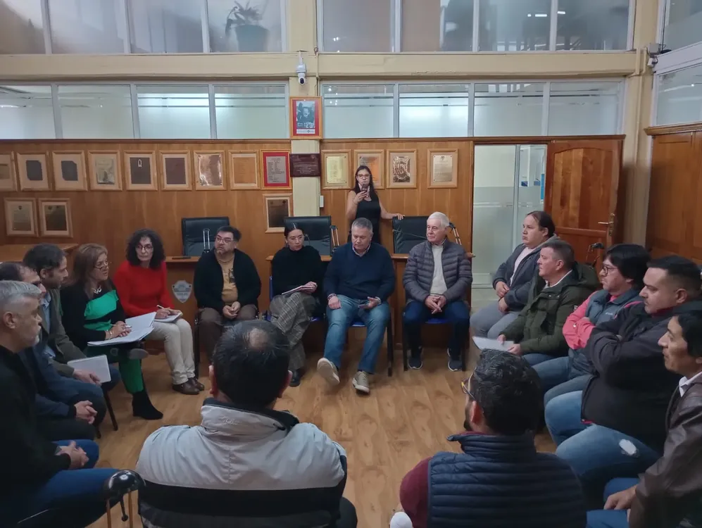 Taxistas con concejales tw 1